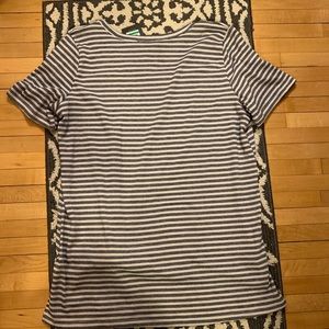 Jones New York Tops - NWT Tie Front Striped Tee Jones New York Tops - NWT Tie Front Striped Tee